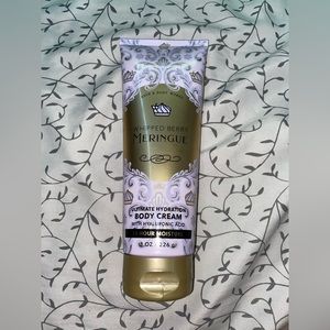 “Whipped Berry Meringue” body cream by bath and body works